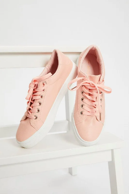 Pink Nyla Rose Sneakers