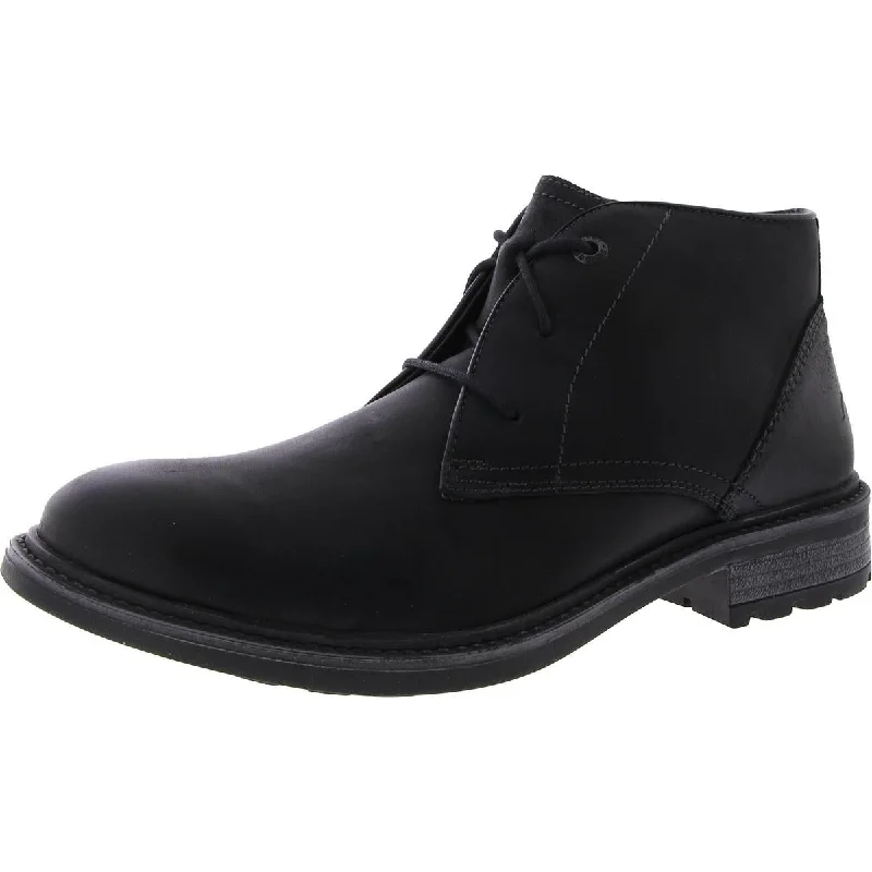 Josef Seibel Mens Leather Ankle Chukka Boots