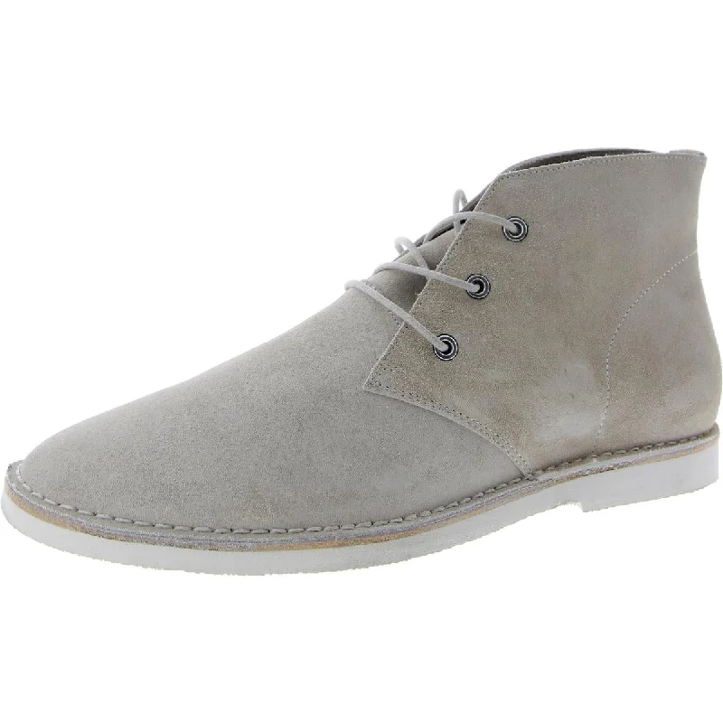 Steve Madden Mens Wally Lace Up Lifestyle Chukka Boots