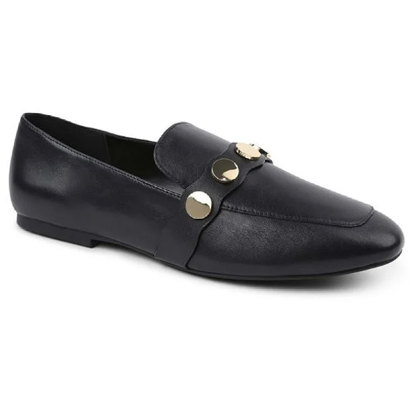 Soft loafers for gentle evening calm-Kensie Womens Ronin Faux Leather Slip On Loafers