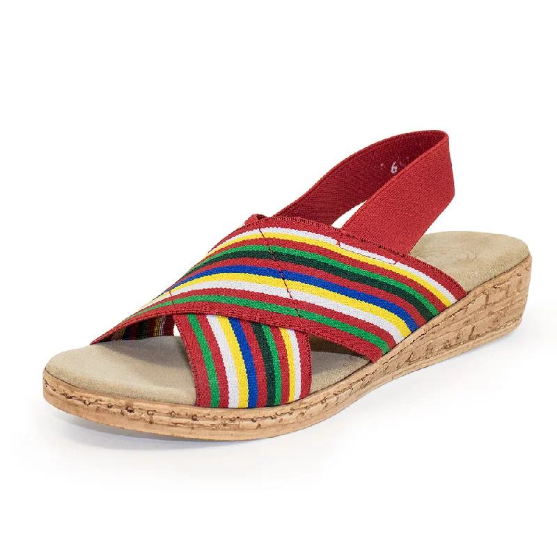 Sandals with thick soles -Atlantic Multicolor