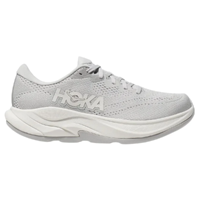 Running shoe with cling run beds -Hoka Rincon 4 Stardust/Cosmic Grey Running Shoe (Men's)