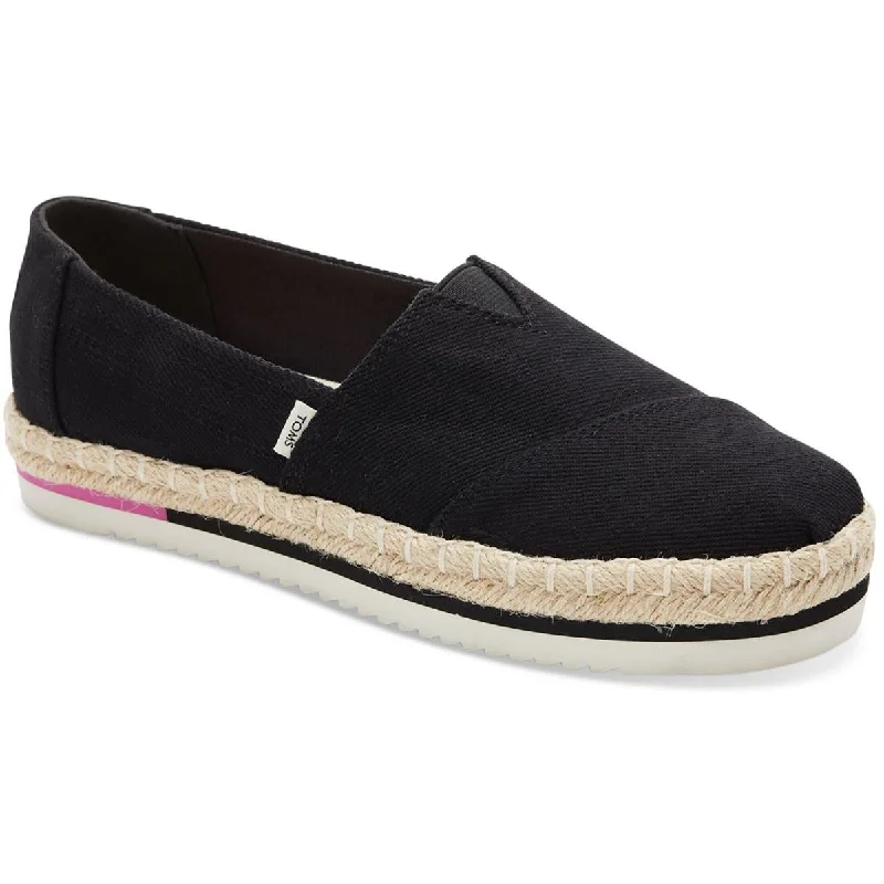 Flats for festive summer nights -Toms Womens Alpargata Closed Toe Slip On Espadrilles