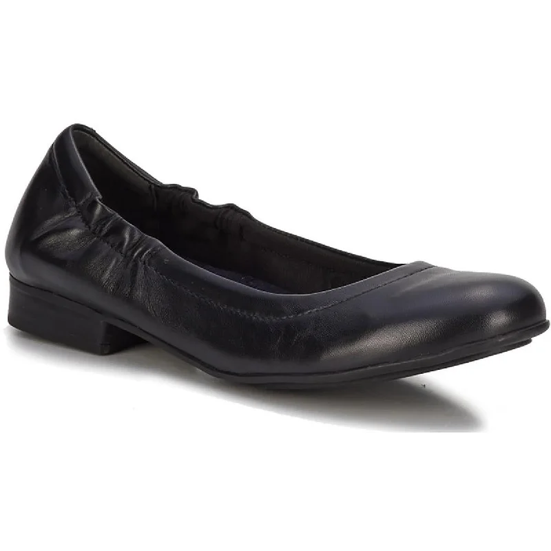 Flats for budget summer shoppers -Walking Cradles Womens Tess Slip On Leather Ballet Flats