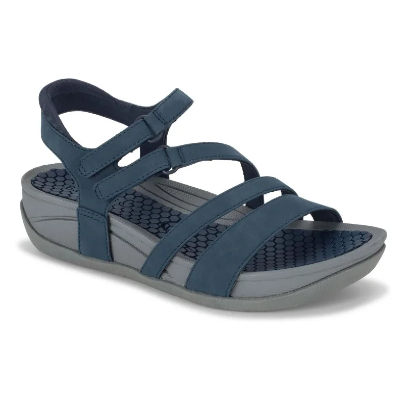 Sandals with steady arches -Baretraps Womens Deena Cushioned Footbed Strappy Sandals