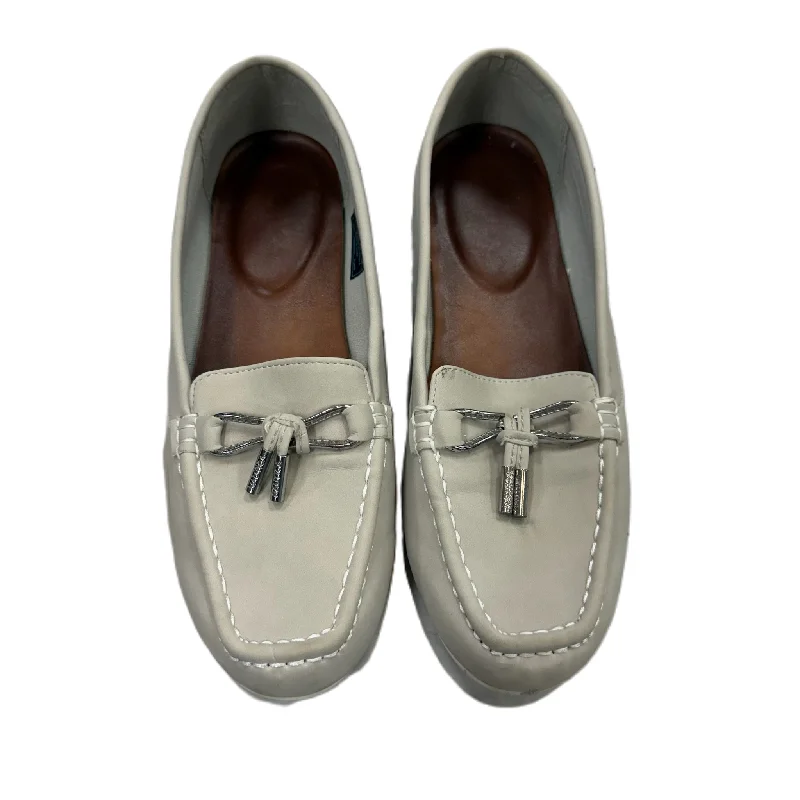 Flats for breezy seaside strolls -Shoes Flats By Nautica In Cream, Size: 7.5