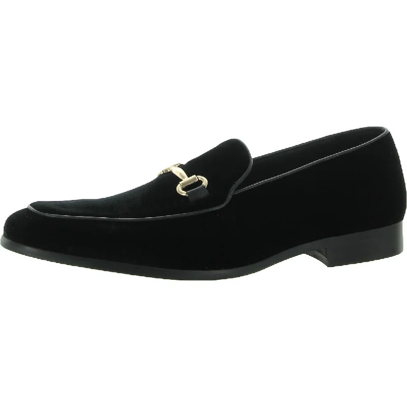 Cushioned loafers for gentle evening calm-Steve Madden Mens Diego V Velvet Bit Loafers