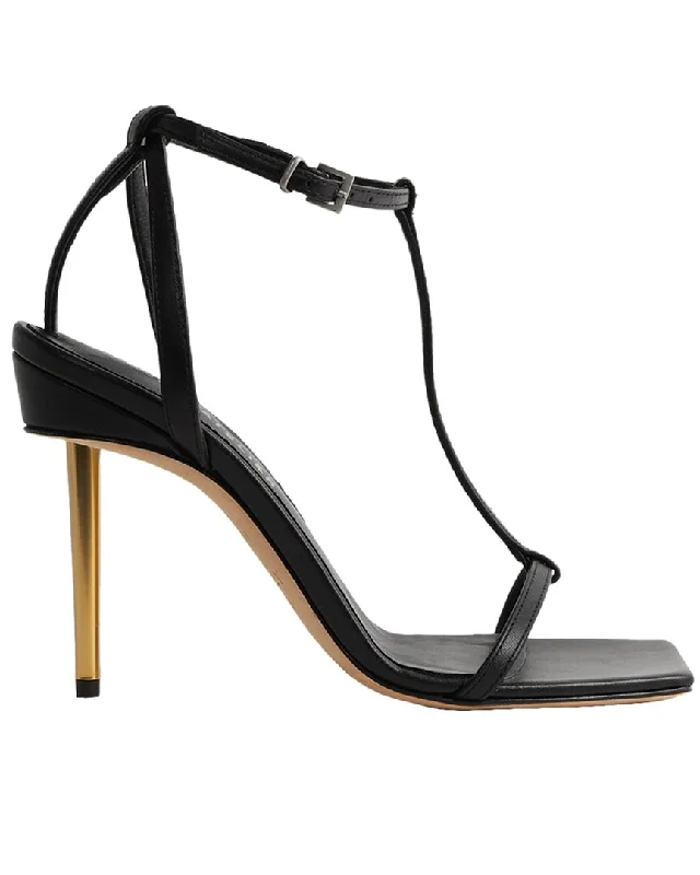 Reiss Sophia Italian Leather Strappy Heel