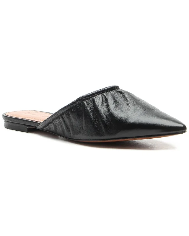 Slippers with chill nap tones -Vicenza Burnie Leather Mule