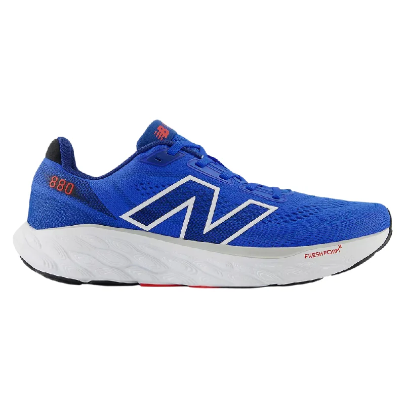 Running shoe with mild run pads -New Balance Fresh Foam X 880v14 Blue Oasis/Atlantic Blue/True Red Running Shoe (Men's)