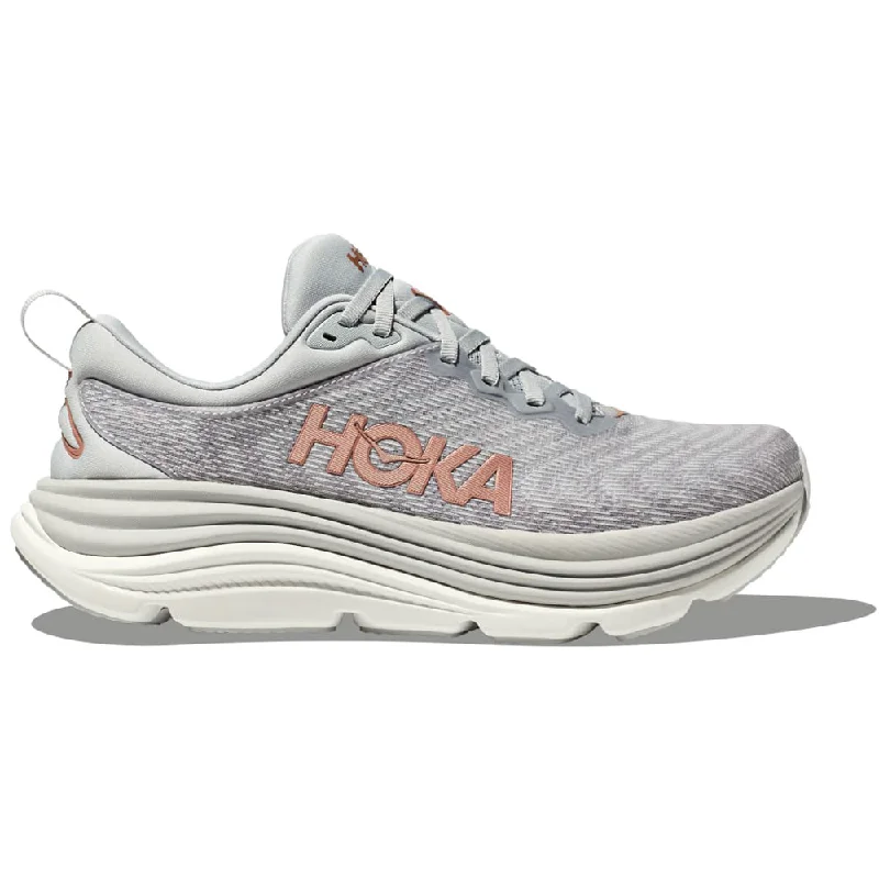 Running shoe with steal run deals -Hoka Gaviota 5 Harbor Mist/Rose Gold Running Shoe (Women's)