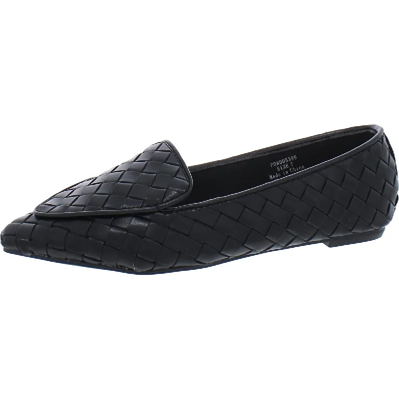 Cushioned loafers for soft dusk tranquility-Journee Collection Womens Faux Leather Slip-On Loafers