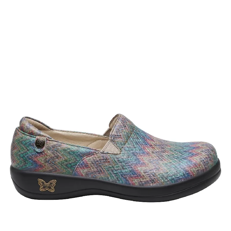 Slippers with home nap vibes -Women's Keli Professional Shoes - Medium Width In Woven Wonder