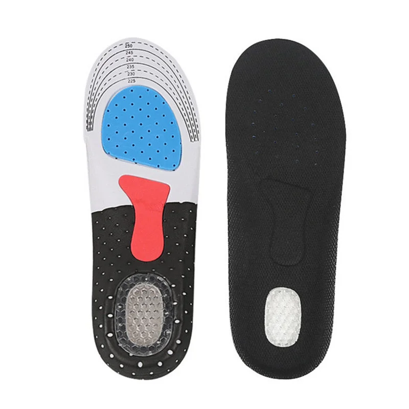 Running shoe with slash run deals -Unisex Sports Shoe Pad Running Gel Insoles Insert Cushion Soft Insole Shoes Accessories Foot Care Tools