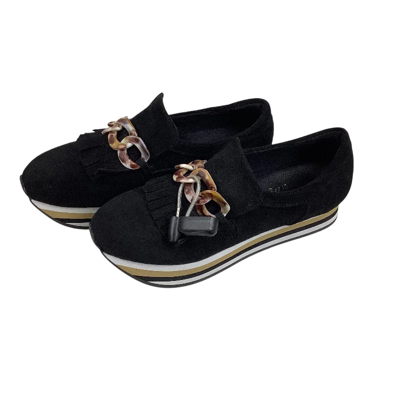 Flats with sleek sunny designs -Shoes Flats By Coconuts In Black, Size: 7