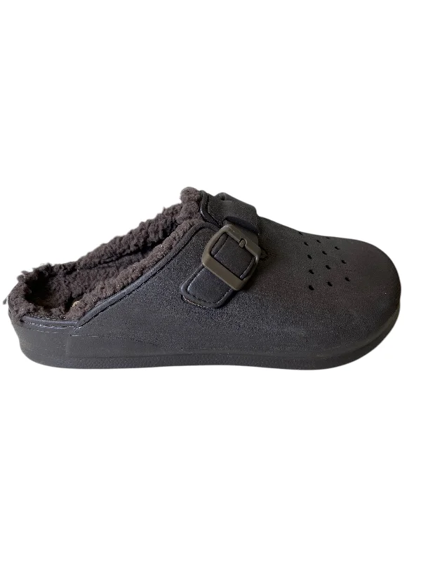 Slippers with damp nap hush -Slippers By Skechers In Brown