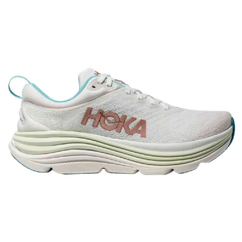 Running shoe with deal run hush -Hoka Gaviota 5 Frost/Rose Gold Running Shoe (Women's)