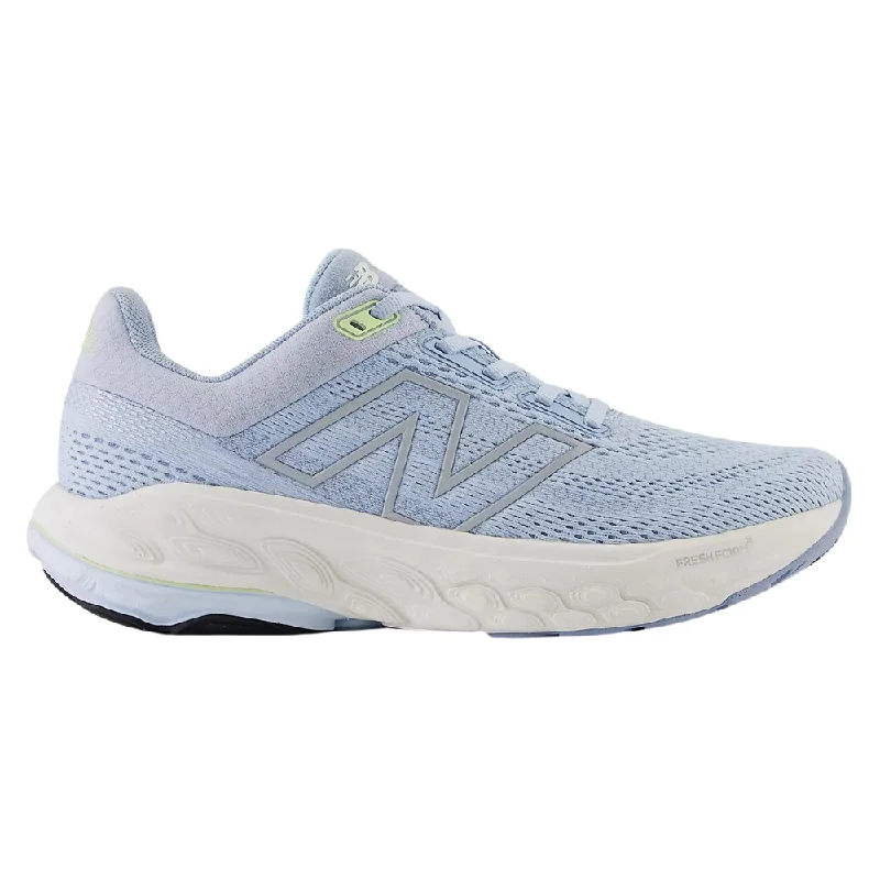 Running shoe with vivid run grip -New Balance Fresh Foam X 860v14 Light Blue/Limelight/Bleached Lime Running Shoe (Women's)