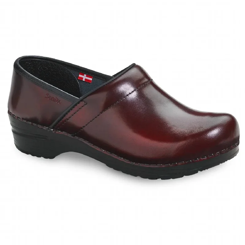 Slippers for tender nap soles -Women's Original Professional Cabrio Clog In Bordeaux