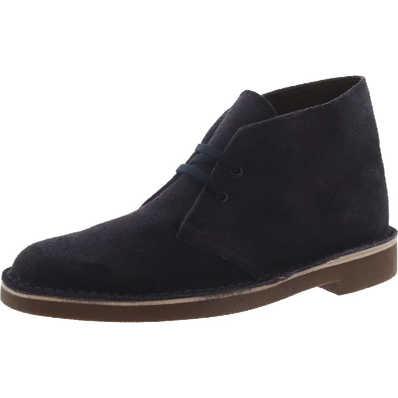 Clarks Mens Bushacre 2 Suede Lace-Up Chukka Boots