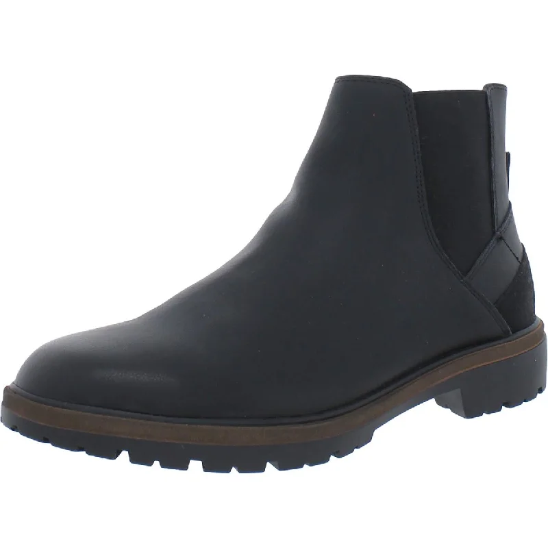 Dr. Scholl's Shoes Mens Graham Zipper Ankle Chelsea Boots