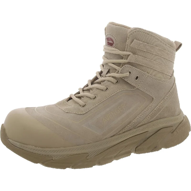 Avenger Mens K4 Mid CT Suede Composite Toe Work & Safety Boots