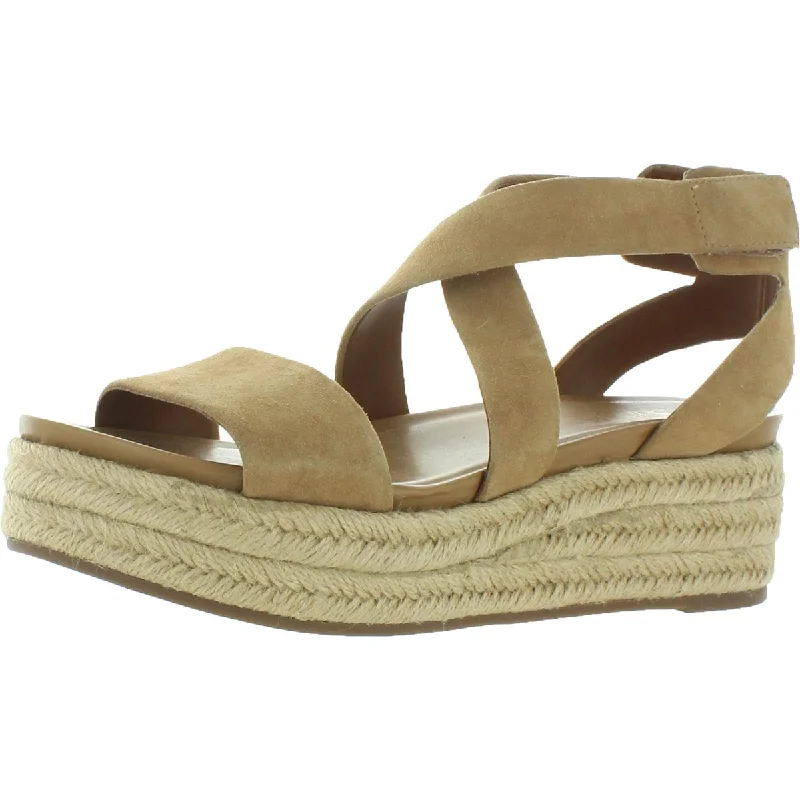 Sandals with bright shades -Franco Sarto Womens Tabatha Suede Sandals Espadrilles