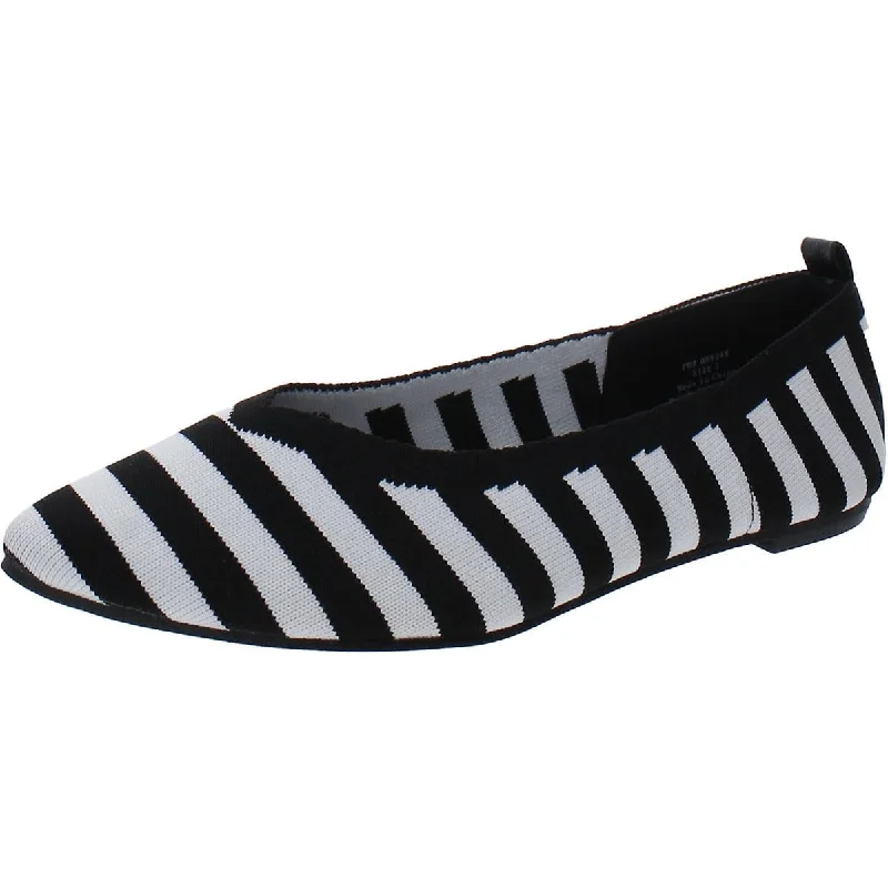 Durable loafers for busy night explorations-Journee Collection Womens Striped Manmade Loafers