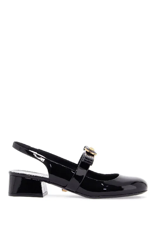 Versace Women's Gianni Ribbon Slingback