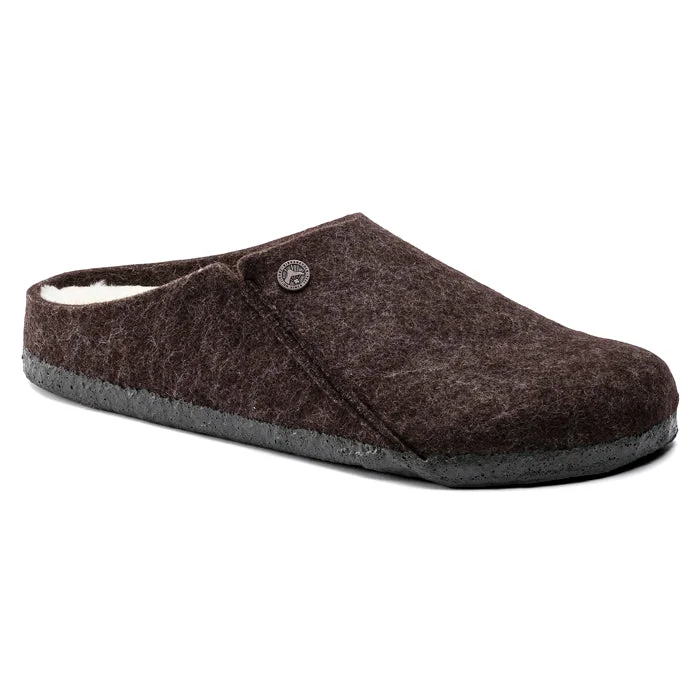 Slippers with ageless nap vibe -Mens Birkenstock Zermatt Slipper Mocha