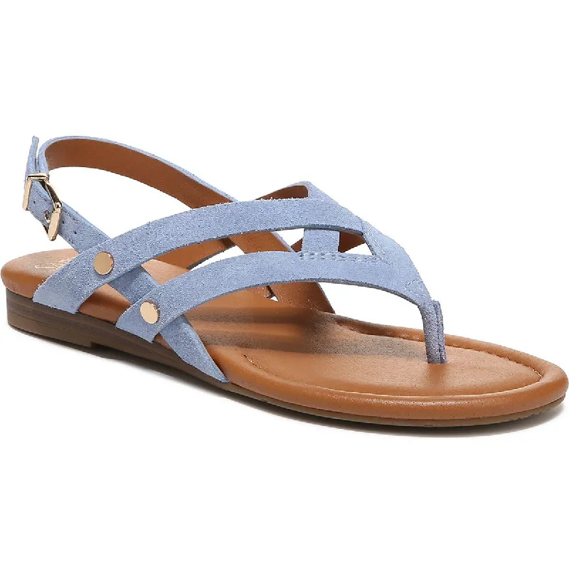 Sandals for sporty teens -Sarto Franco Sarto Womens Gretchen Adjustable Strappy Flat Sandals