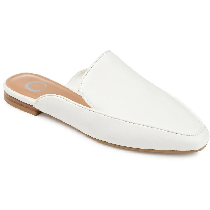 Soft loafers for relaxed night calm-Journee Collection Womens Akza Solid Loafer Mule