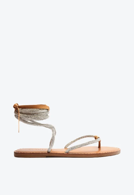 Flats with solid sole layers -Kittie Glam Sandal