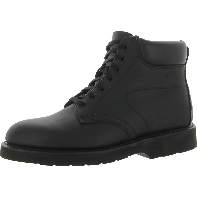 Work America Mens Responder II Leather Oil Resistant Work Boots