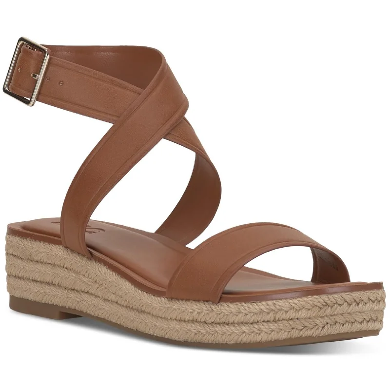 Sandals with tough terrains -INC Womens Havilah Espadrille Criss-Cross Platform Sandals