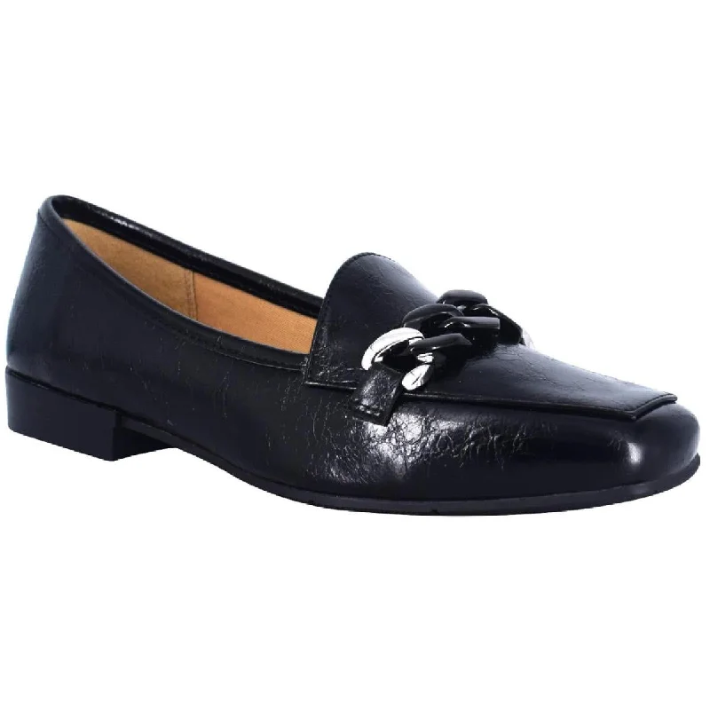 Lightweight loafers for sunny dusk calm-Impo Womens Bedelia Dressy Chain Loafers