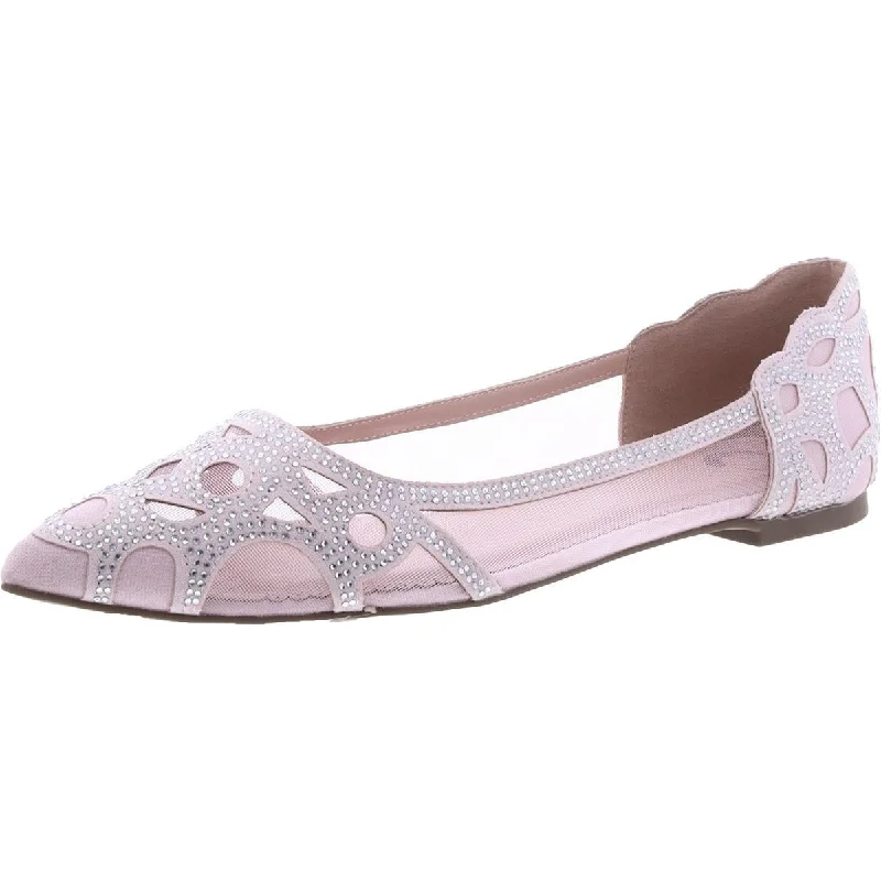 Soft loafers for cozy evening tranquility-Journee Collection Womens Embellished Pointed Toe Loafers