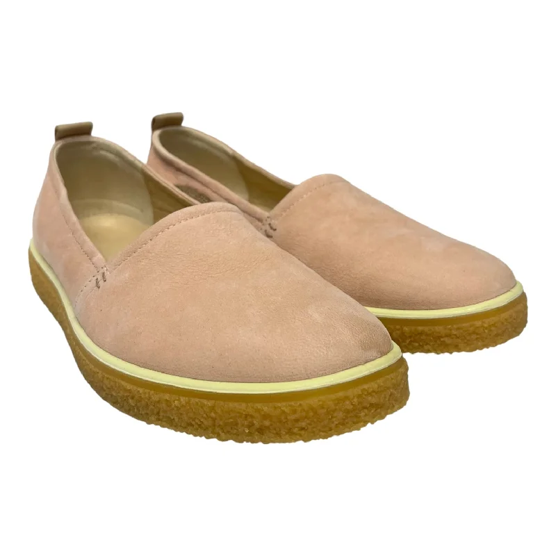 Flats with chic heel patterns -SHOES FLATS by ECCO In PINK, Size: 10