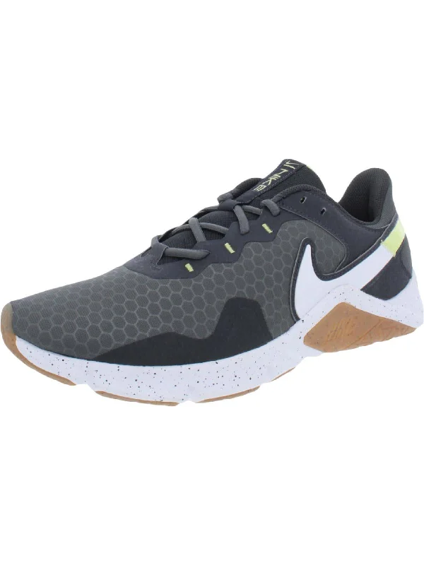 Running shoe for early run hush -Legend Essential 2 Mens Gym Fitness Running Shoes