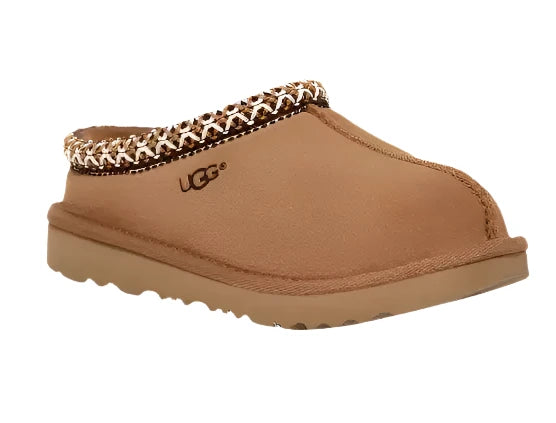 Slippers with posh nap repose -UGG®  Kids Tasman II Slipper - Chestnut