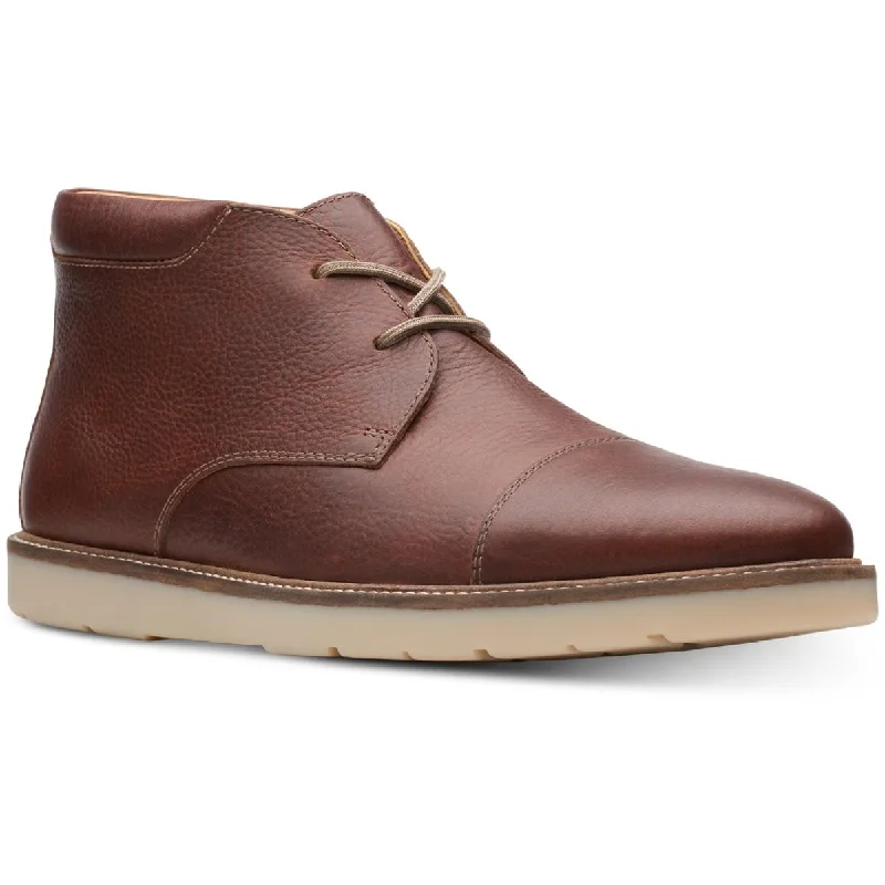 Clarks Mens Grandin Top Lace Up Chukka Boots