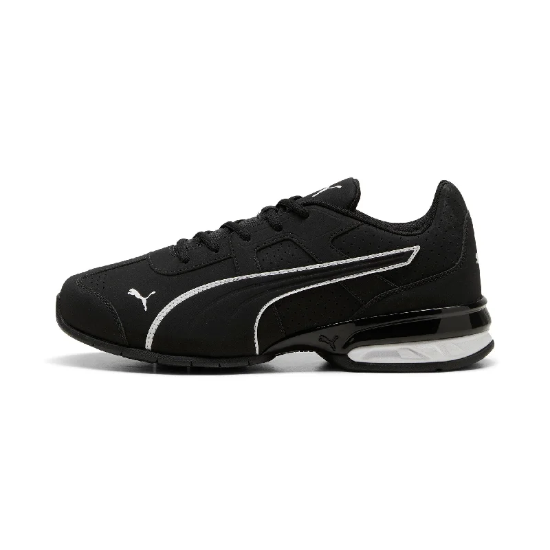 Running shoe with worn run treads -PUMA Tazon 7 Evo Running Shoes