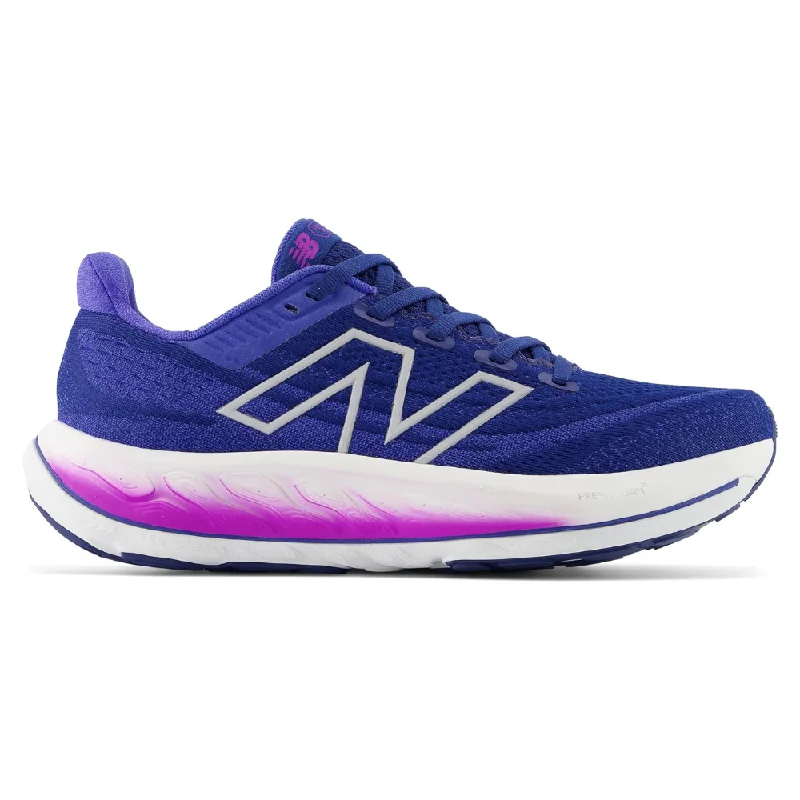 Running shoe with aged run treads -New Balance Fresh Foam X Vongo V6 Night Sky/Cosmic Rose Running Shoe (Women's)