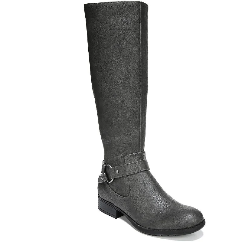 LifeStride Womens Felicity Faux Leather Knee-High Boots