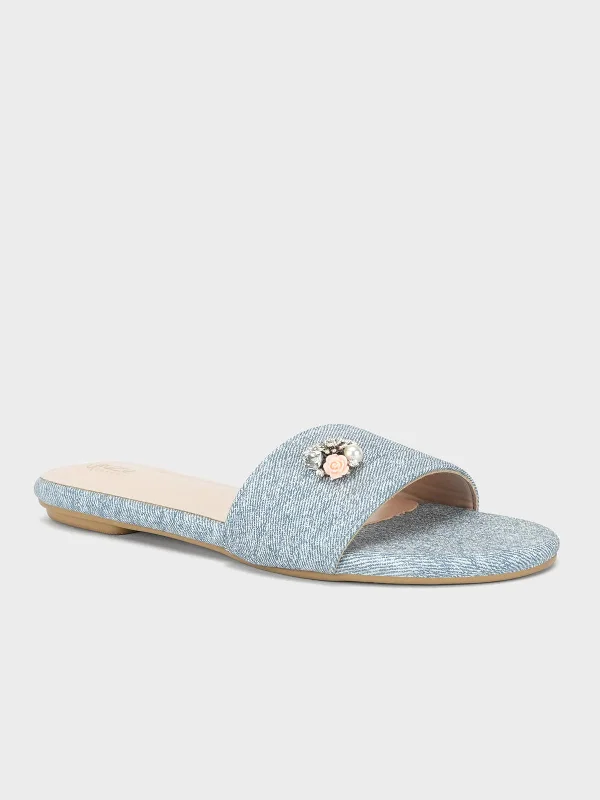 Slippers with full nap width -Women's "ARKHIP" Stylish Summer Slippers