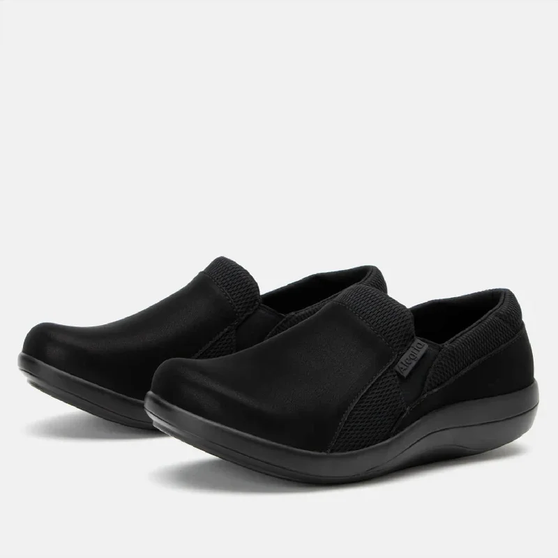 Slippers with home nap calm -Womens Duette Clog - Wide Width In Black