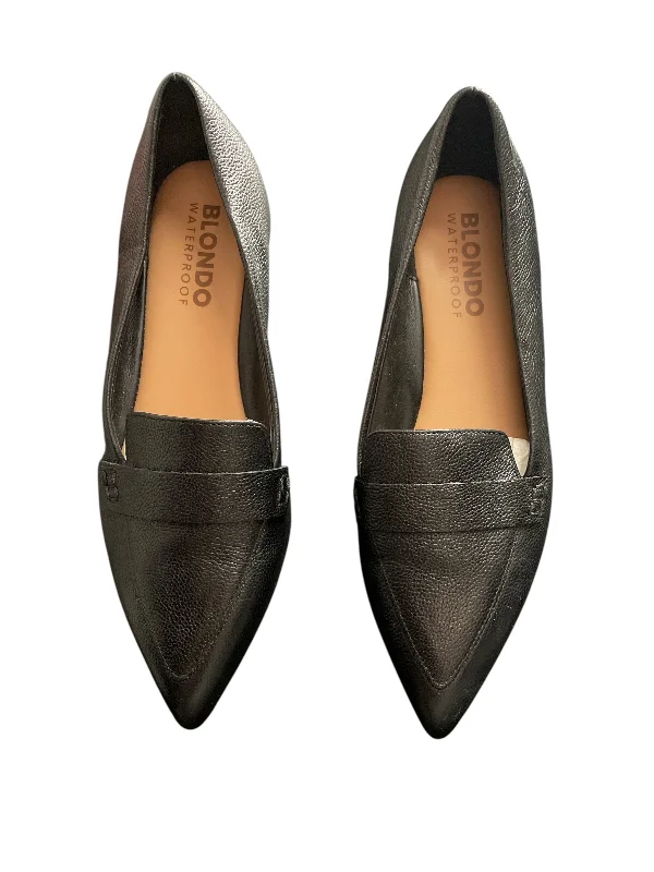 Flats with pliant leather tops -Shoes Flats By Blondo In Black, Size: 7.5