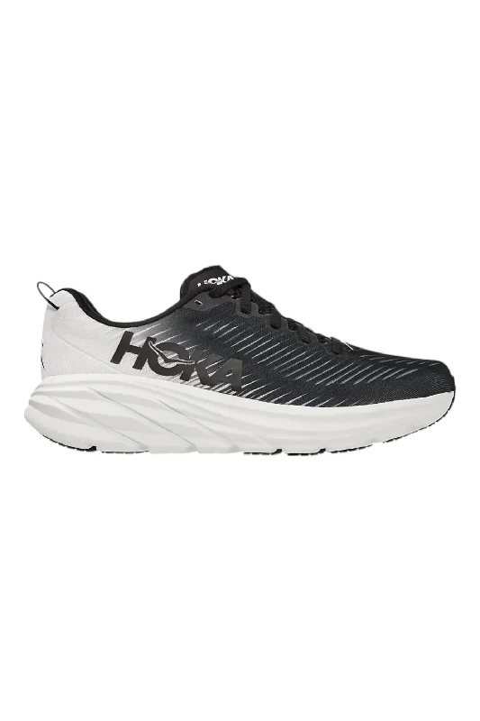 Sleek trail running shoe for men -Men's Rincon 3 Running Shoes In Bwht