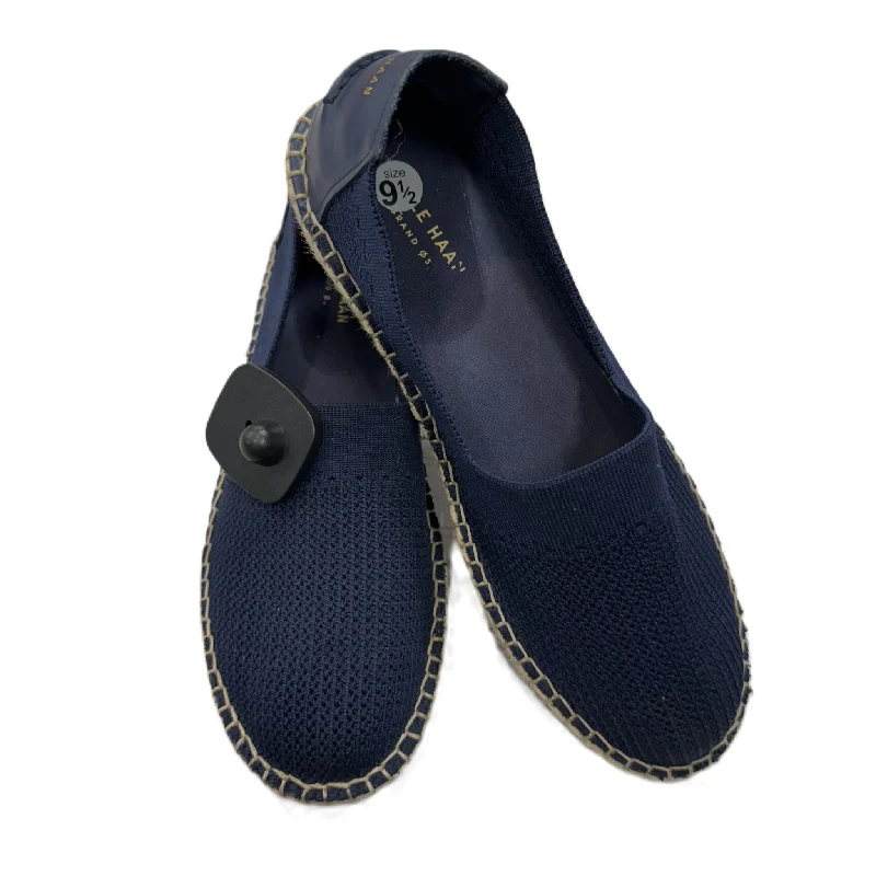 Flats for men with toe relief -Shoes Flats By Cole-haan In Blue, Size: 9.5