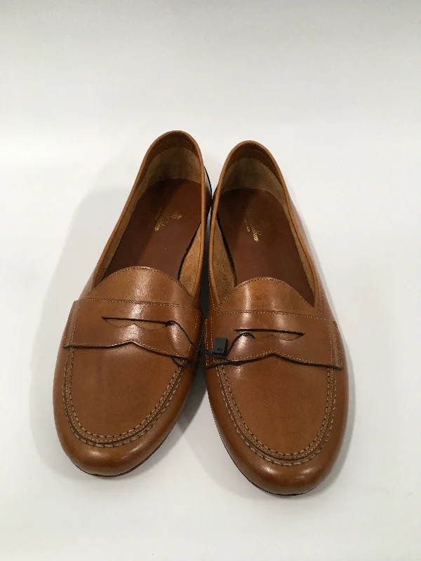 Flats with whisper-thin uppers -Shoes Flats By Brooks Brothers  Size: 8.5